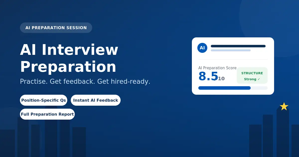 AI Interview Preparation for UAE Jobs — practise, get feedback, get hired-ready